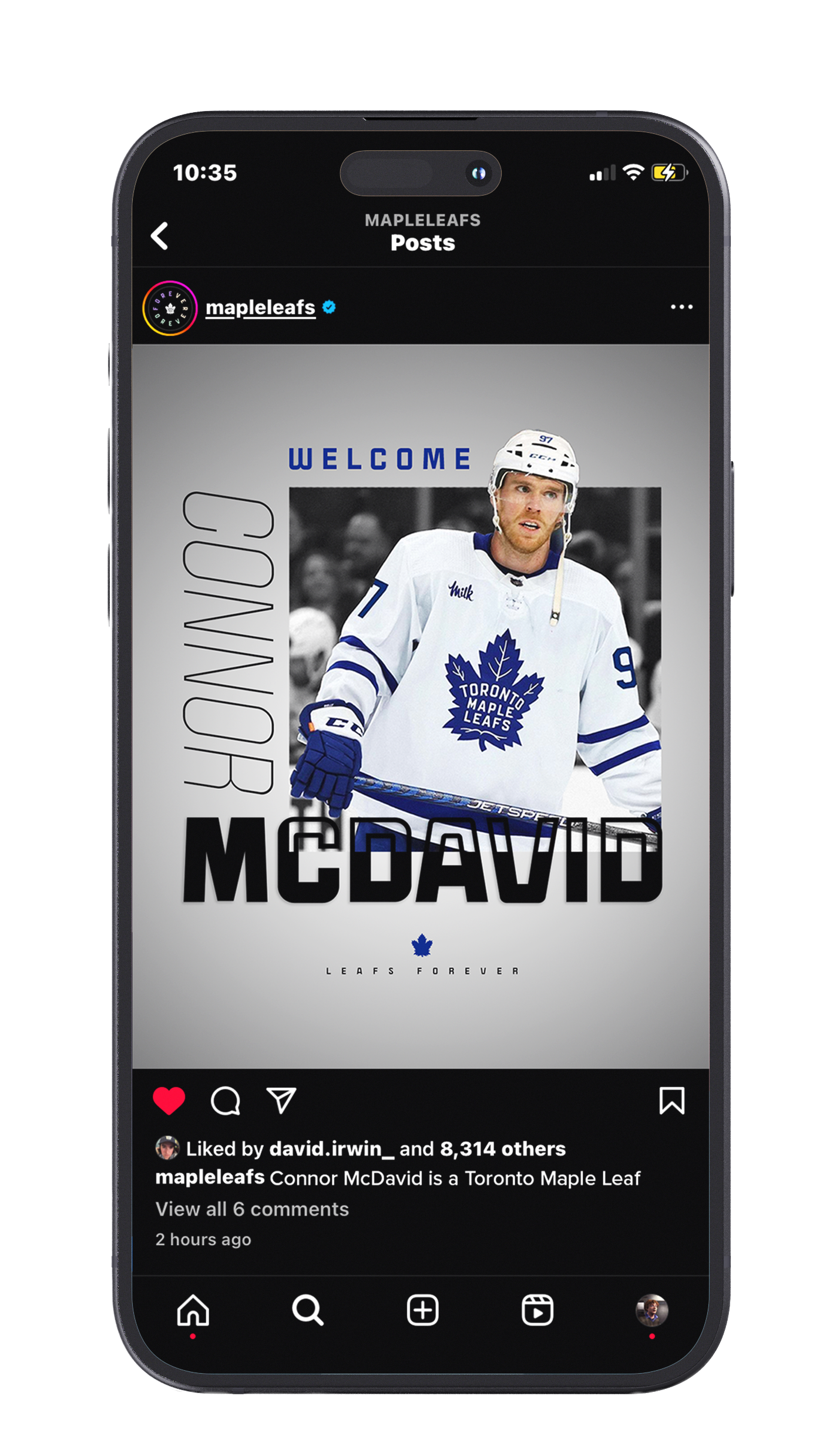 Trade post mockup